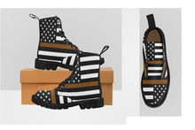 Load image into Gallery viewer, Black/Brown Lives Matter Combat Boots