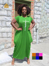 Load image into Gallery viewer, Faith Loose Summer Dress