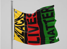 Load image into Gallery viewer, Black Lives Matter Flag