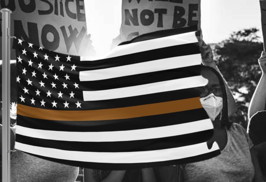 Black/Brown Lives Matter Flag