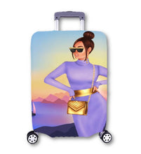 Load image into Gallery viewer, Tropical Diva H Luggage Cover