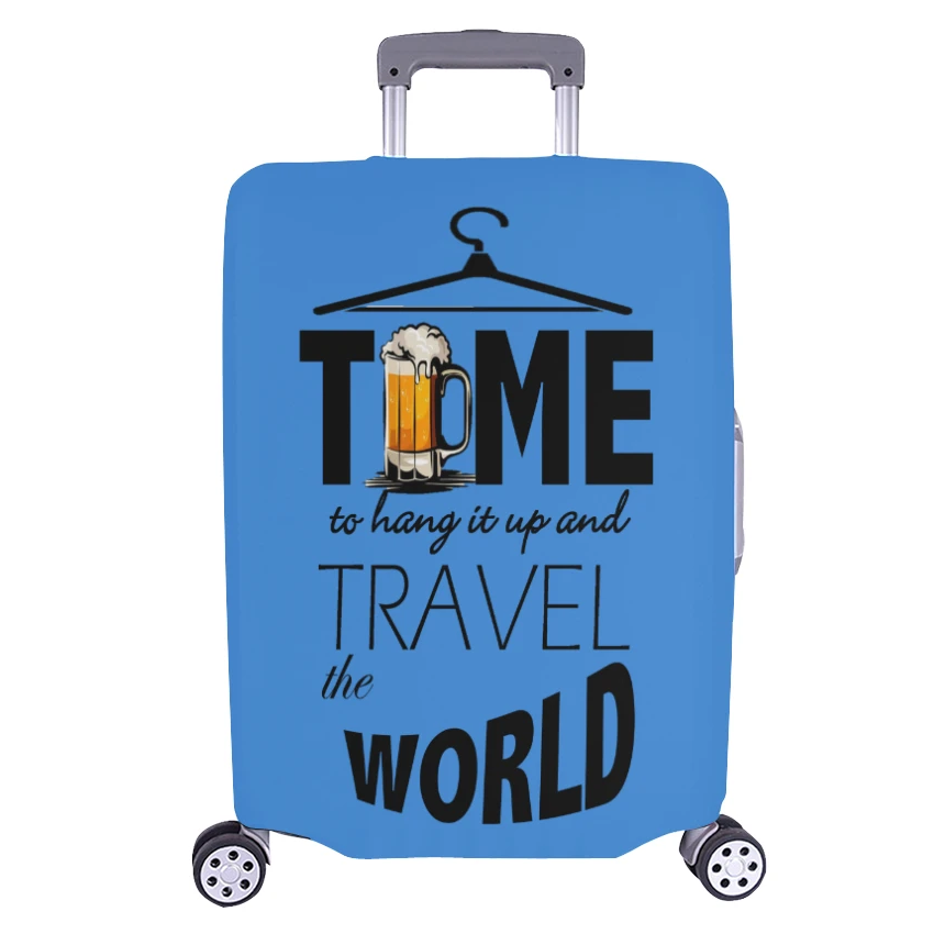 Time To Travel The World Luggage Cover