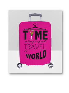 Time To Travel The World Luggage Cover