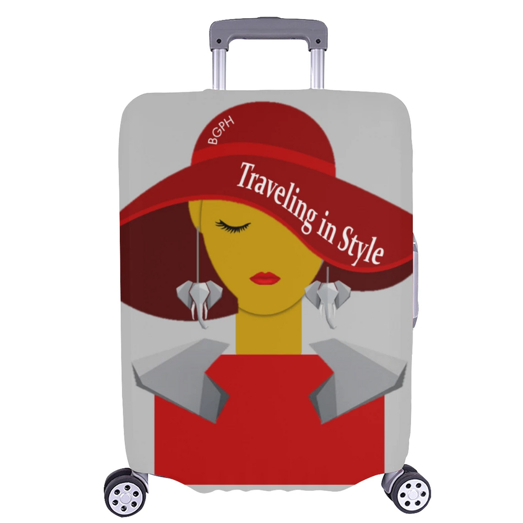 Traveling In Style Luggage Cover