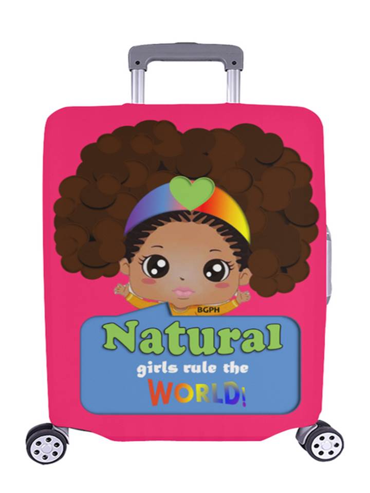Natural Girls Luggage Cover