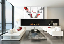 Load image into Gallery viewer, Strut Your Stuff 3-Piece Wall Art