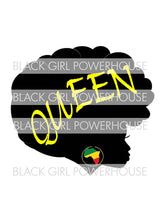 Load image into Gallery viewer, BLACK QUEEN PNG
