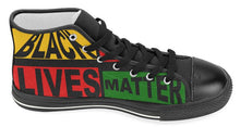 Load image into Gallery viewer, Black Lives Matter High Top Canvas For MEN