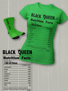 Black Queen Socks