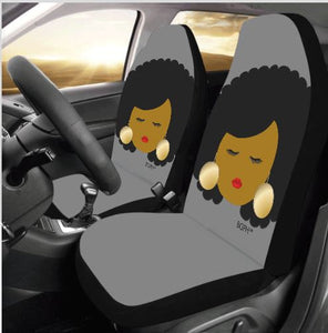 Afro Woman Car Seat Covers (2)