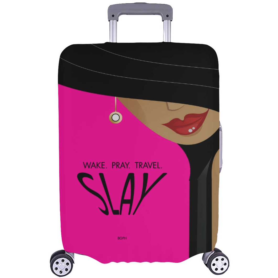 Slay Woman Luggage Cover
