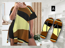 Load image into Gallery viewer, Plus Size Colorful 2-Piece Summer Set