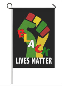 Black Lives Matter Fist Flag
