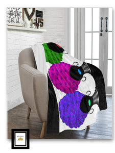 3 Turban Lady Ultra Soft Fleece Blanket