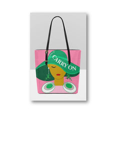 Carry On Tote Purse (Frog)