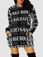 Load image into Gallery viewer, Ratchet, Bougie, Classy, Sassy Long Hoodie