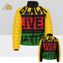 Load image into Gallery viewer, Black Lives Matter Puffer Jacket