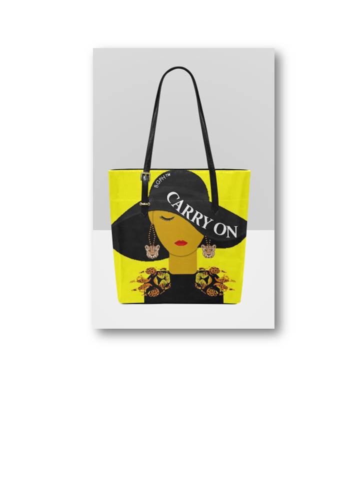 Carry On Tote Purse (Leopard)