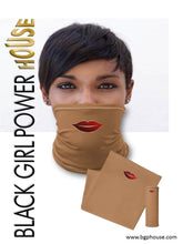 Load image into Gallery viewer, Black Girl Face &amp; Neck Gaiter Mask