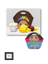 Load image into Gallery viewer, Natural Girls Lunch Bag