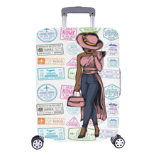 Load image into Gallery viewer, Passport Lady Luggage Cover