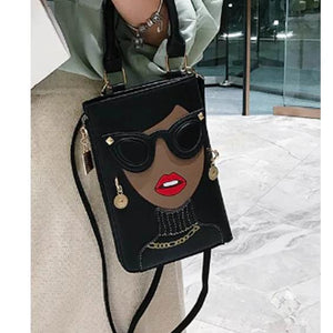Stylish Woman Purse with Earrings