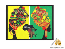 Load image into Gallery viewer, 4 Kwanzaa Placemats