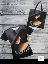 Load image into Gallery viewer, Black Queen All-Over T-shirt