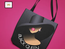 Load image into Gallery viewer, Black Queen Tote
