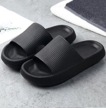 Load image into Gallery viewer, Woven Rubber Sandals with thick Sole