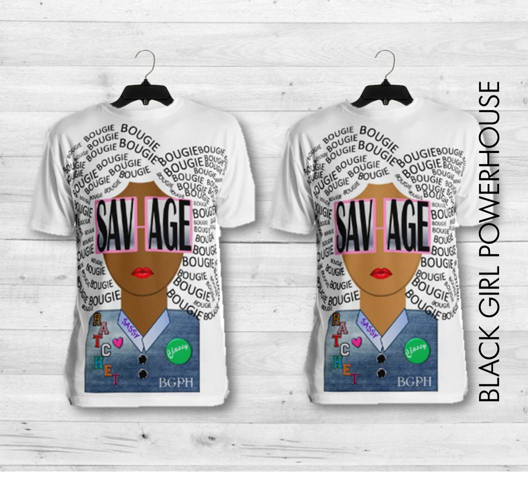 All Over Savage T-Shirt