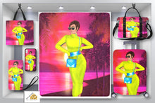 Load image into Gallery viewer, Tropical Diva F: Tote, Wristlet, Flannel Blanket, Quilt or Travel/Duffel Bag