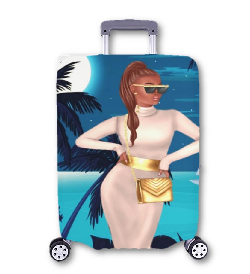 Tropical Diva I Luggage Cover