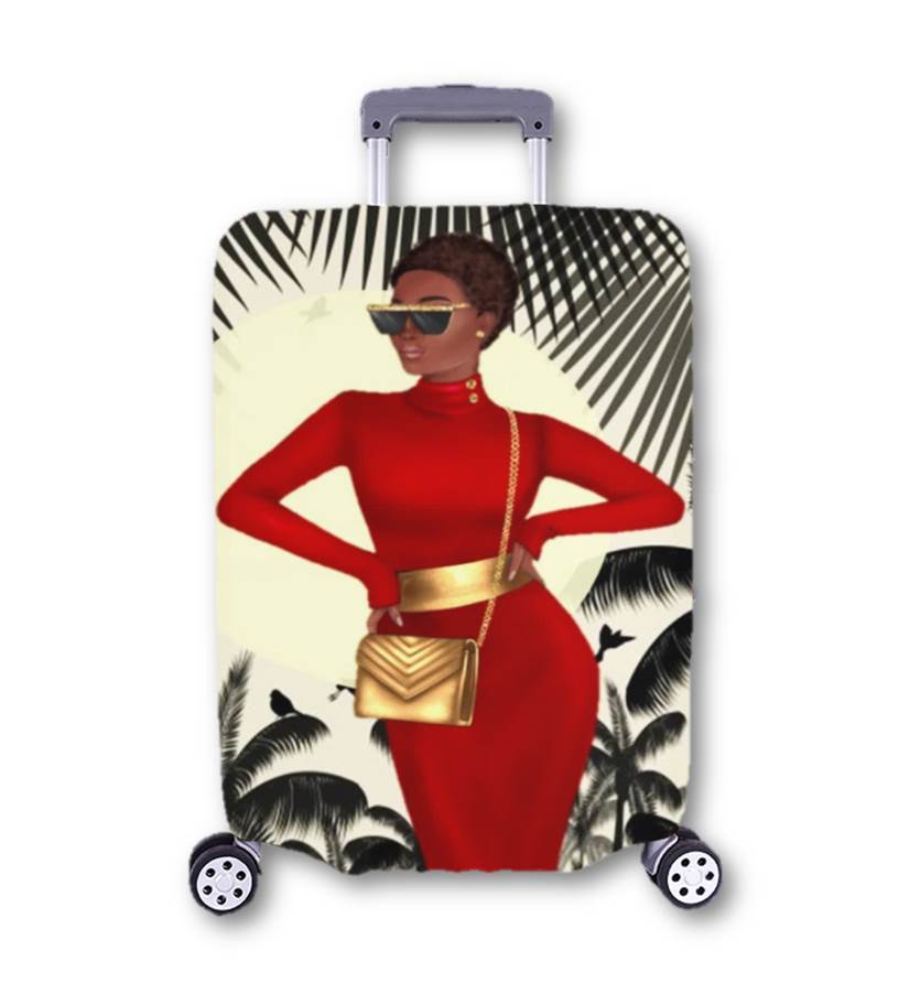 Tropical Diva C Luggage Cover